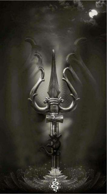 Shiva's Trident Moonlight