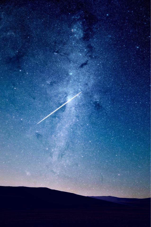 Shooting Star Landscape
