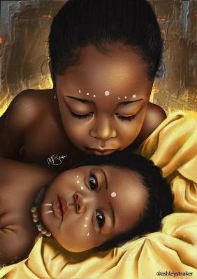 Sisterly Love Portrait - Related Dark Wallpapers wallpaper