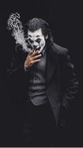 Smoking Joker Portrait