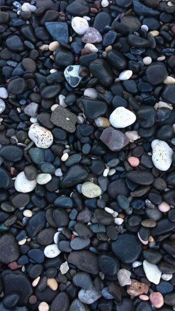 Smooth Beach Pebble Texture