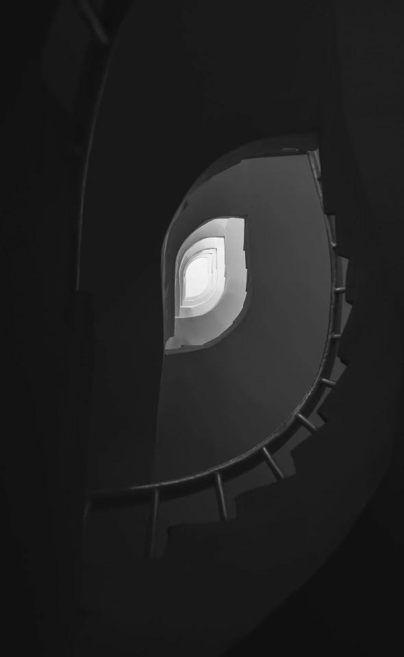 Spiral Staircase Ascent - Related Dope Wallpapers wallpaper