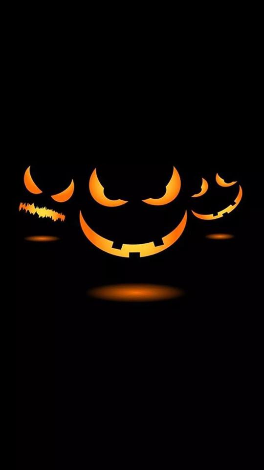 Spooky Halloween Faces