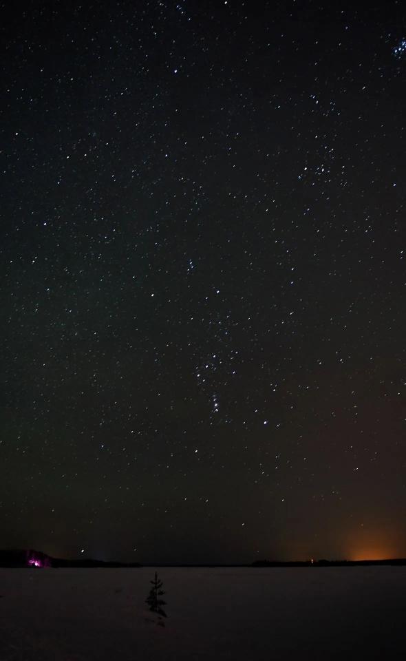 Starry Night Winter Scene - Related Ghetto Wallpapers wallpaper