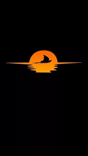 Sunset Sailboat Silhouette - Related Dark Wallpapers wallpaper