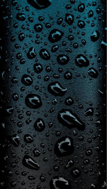 Teal Water Droplets Texture - Related Dark Wallpapers wallpaper