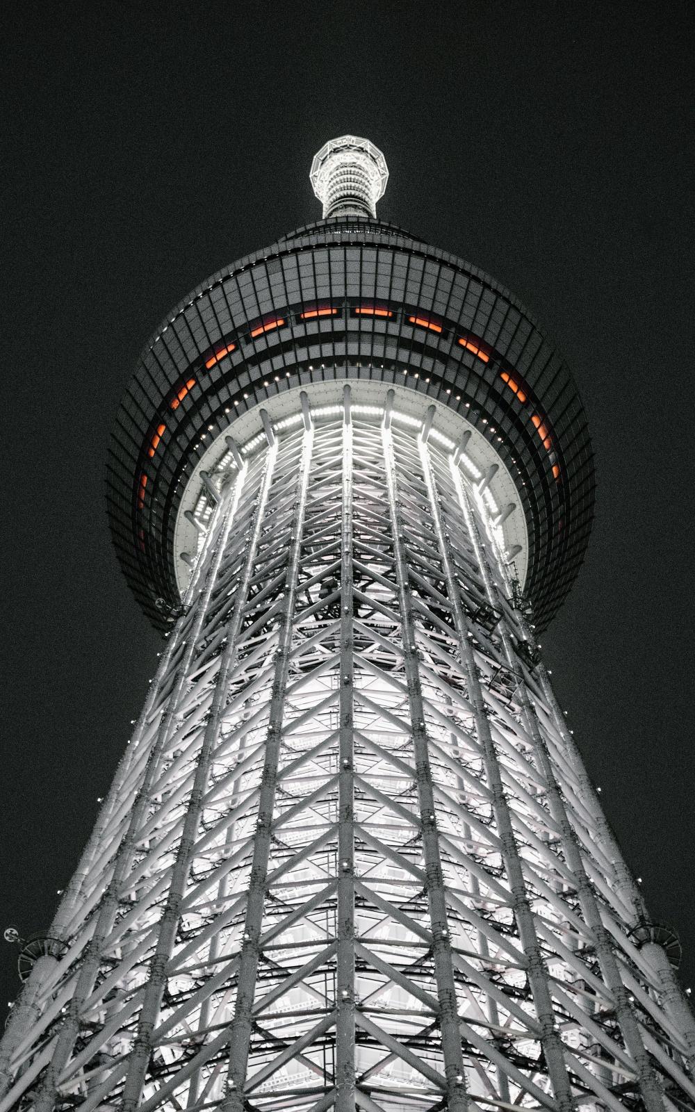 Tokyo Skytree at Night - Related Dark Wallpapers wallpaper