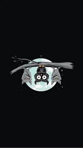 Upside Down Bats - Related Dark Wallpapers wallpaper