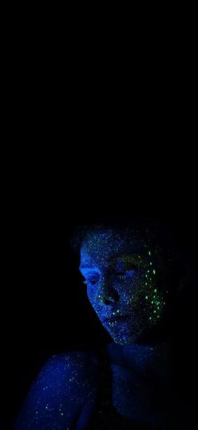 UV Paint Portrait - Related Dark Wallpapers wallpaper