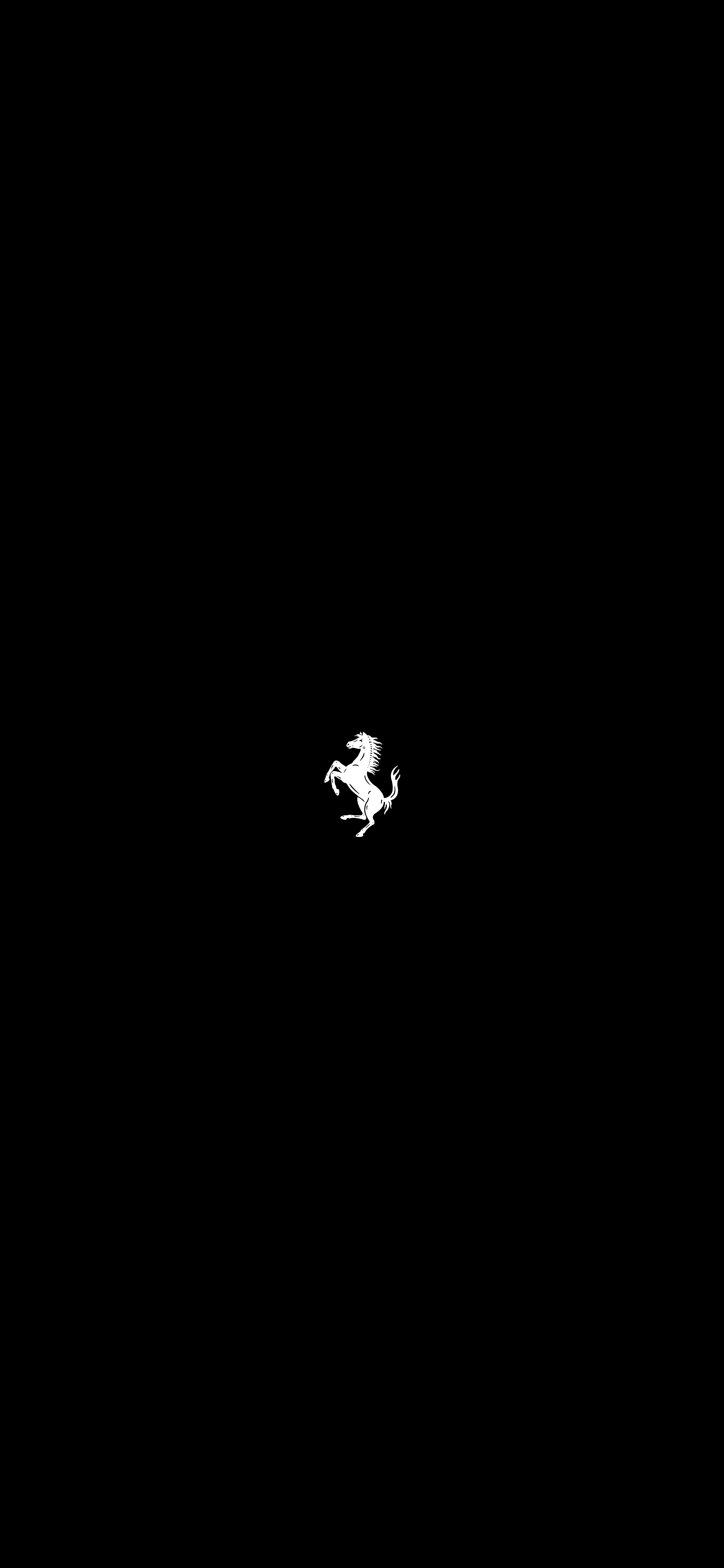 Minimalist Ferrari Logo Wallpaper - ferrari wallpaper for Darkify