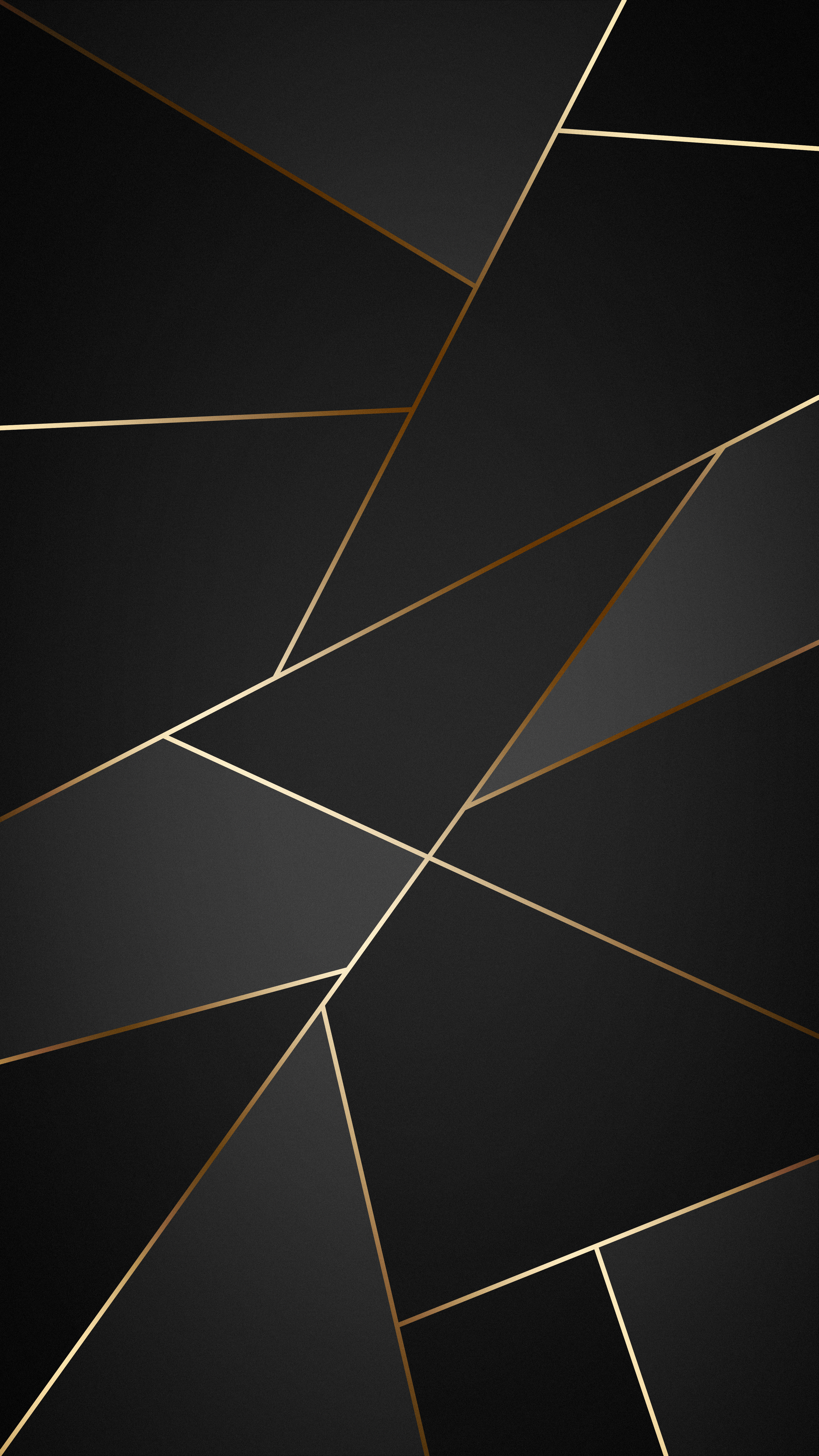 Elegant Gold Geometric Lines - geometric wallpaper for Darkify