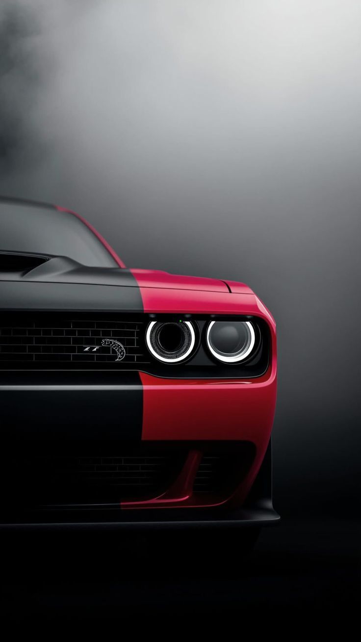 Red and Black Challenger - cars wallpaper for Darkify