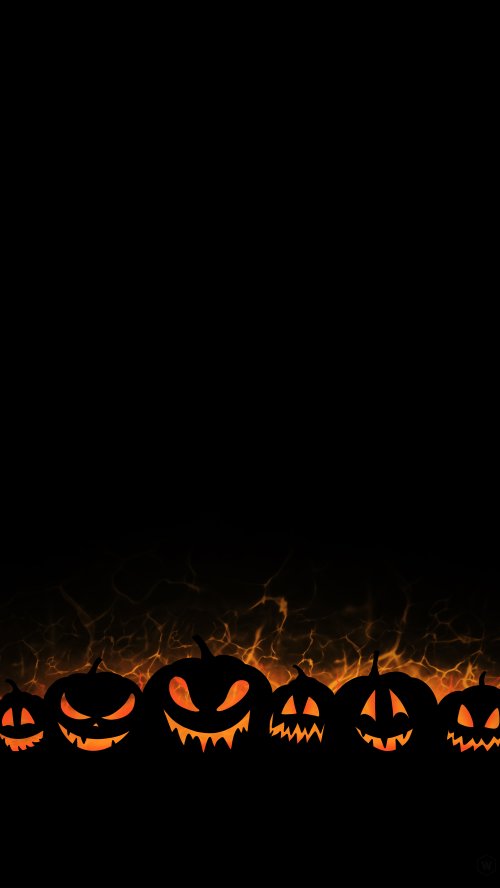 Fiery Halloween Jack-o'-Lanterns - Related Ghetto Wallpapers wallpaper
