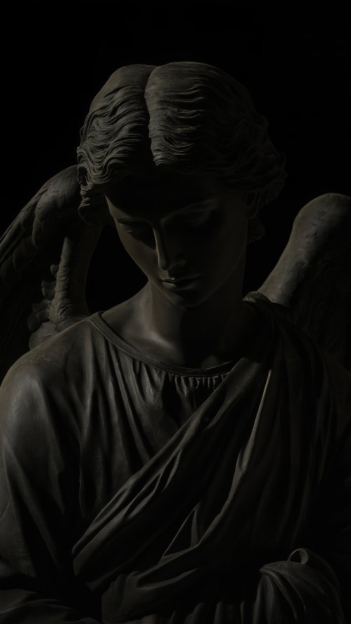 Dark Angel Marble Statue - Related Ghetto Wallpapers wallpaper