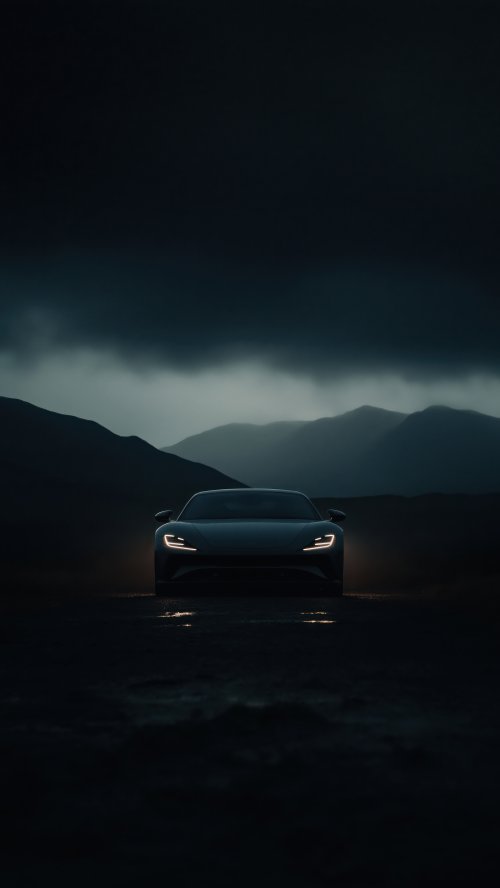 Dark Moody Supercar - Related Ghetto Wallpapers wallpaper