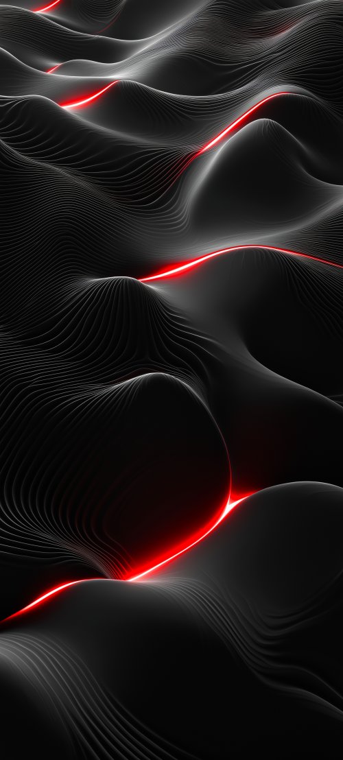 Abstract Red Neon Waves - Related Ghetto Wallpapers wallpaper