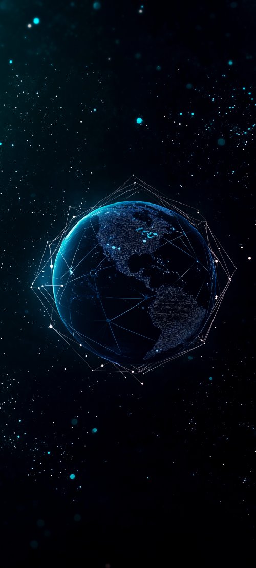 Digital Connected Earth Globe - Related Ghetto Wallpapers wallpaper