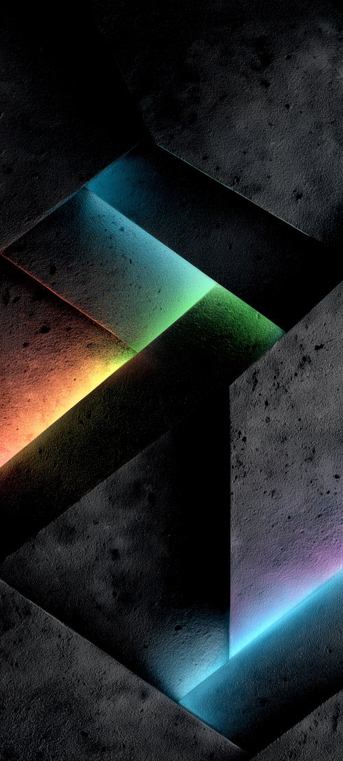 Abstract Neon Geometric Shapes - Related Ghetto Wallpapers wallpaper