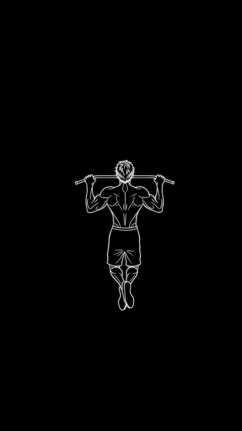 Minimalist Pull Up Illustration - Related Ghetto Wallpapers wallpaper