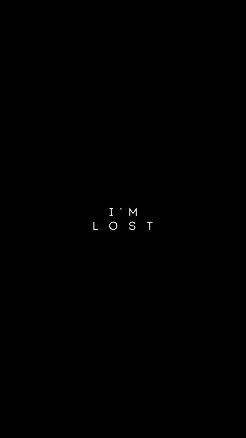 Minimalist I'm Lost Wallpaper - Related Ghetto Wallpapers wallpaper