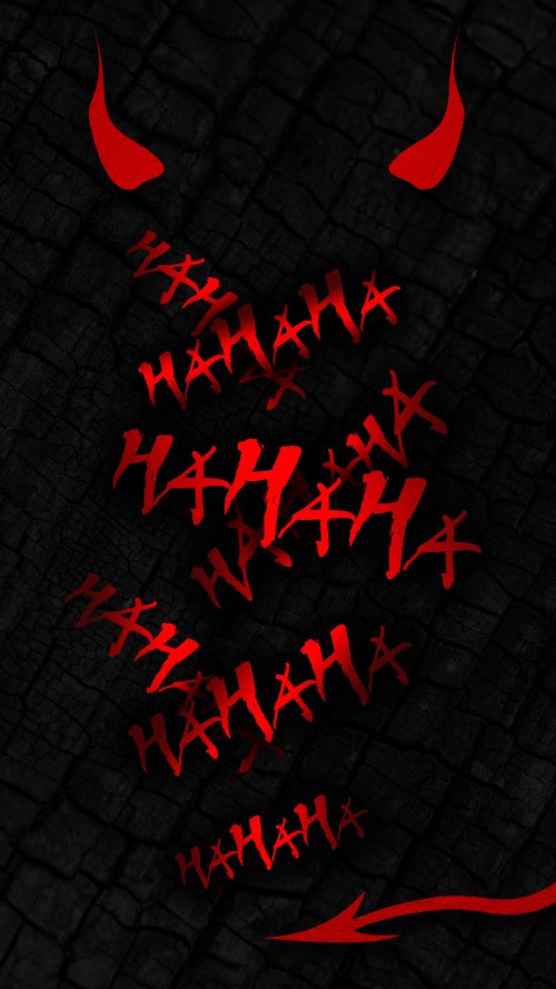 Red Devil Joker Laughter - Related Ghetto Wallpapers wallpaper