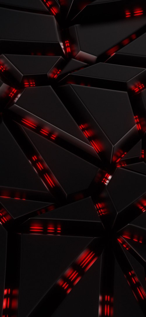 Red Glowing Geometric Abstract - Related Ghetto Wallpapers wallpaper