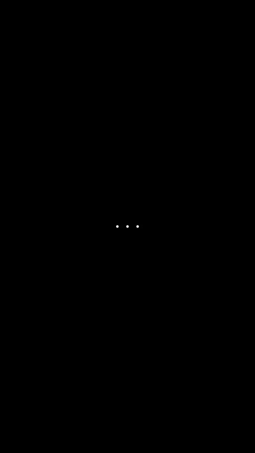 Minimalist Black Loading Dots - Related Darkify wallpaper