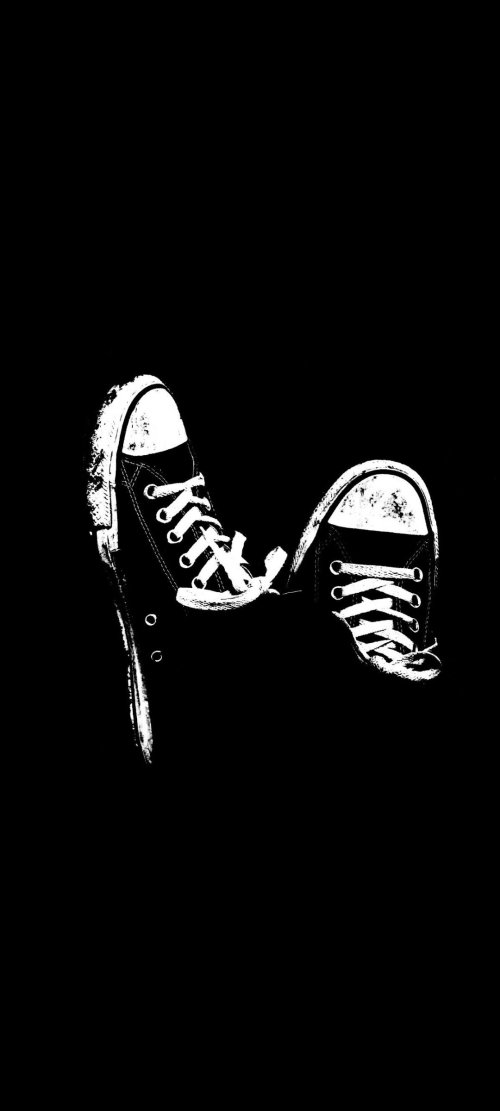 Black and White Sneakers - Related Ghetto Wallpapers wallpaper