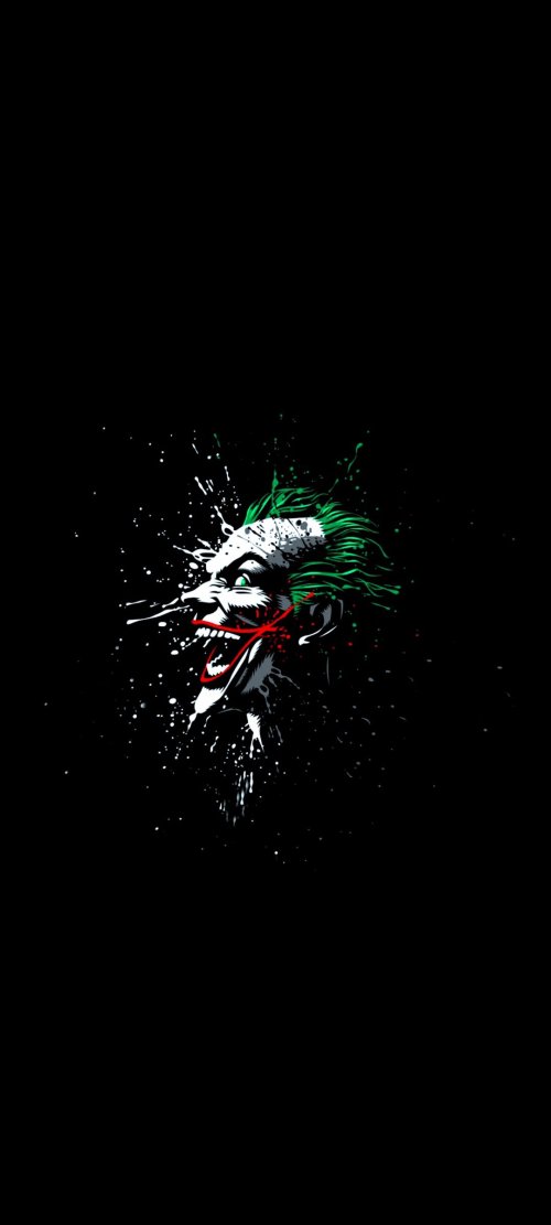 Joker Ink Splatter Art - joker Wallpaper