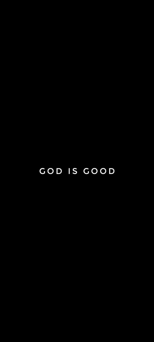 God Is Good Typography - Related Darkify wallpaper