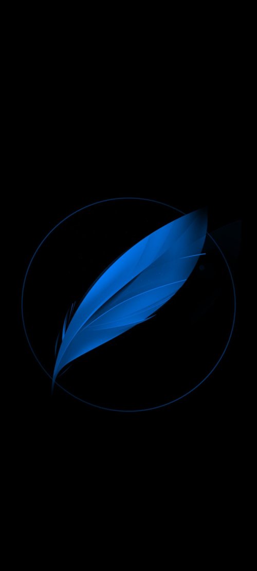 Glowing Blue Feather - Related Desktop & Laptop wallpaper