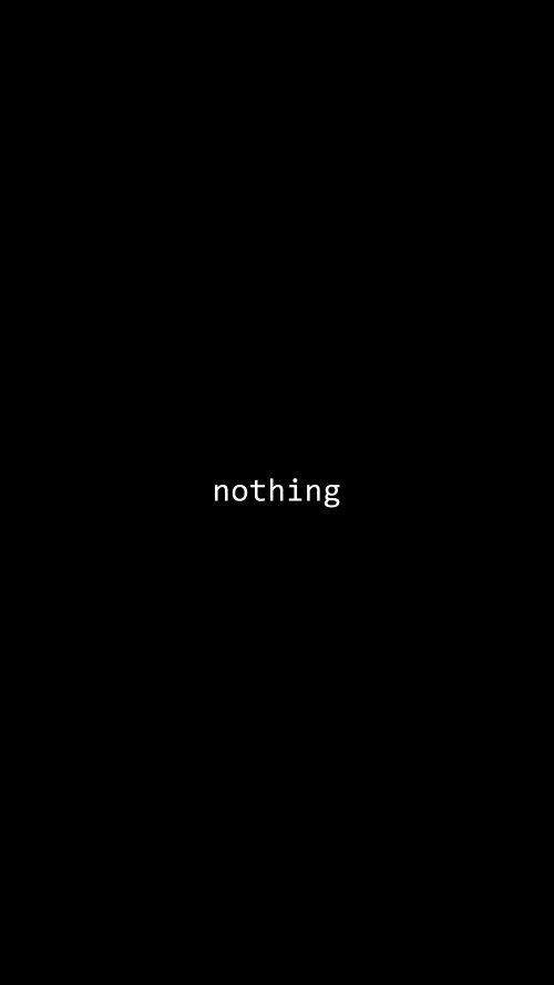 Nothing Minimalist Black Wallpaper - Related Ghetto Wallpapers wallpaper