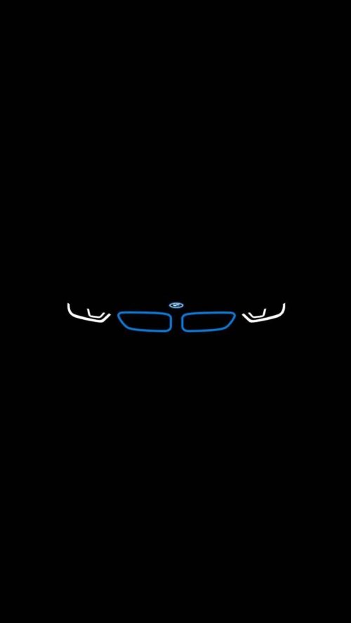 Minimalist BMW Neon Logo - Related Darkify wallpaper