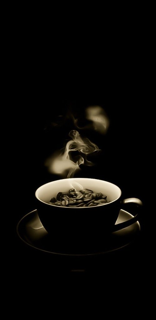Steaming Cup of Coffee