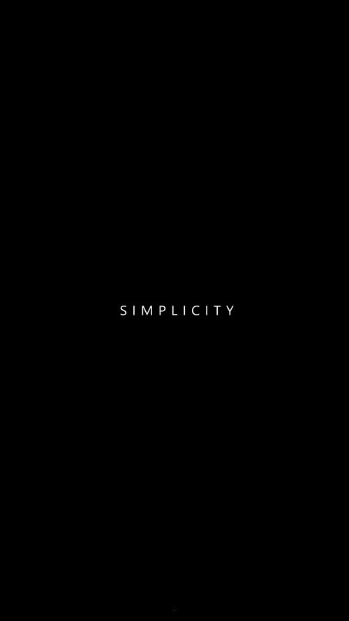 Minimalist Simplicity Quote Wallpaper - Related StockWalls wallpaper