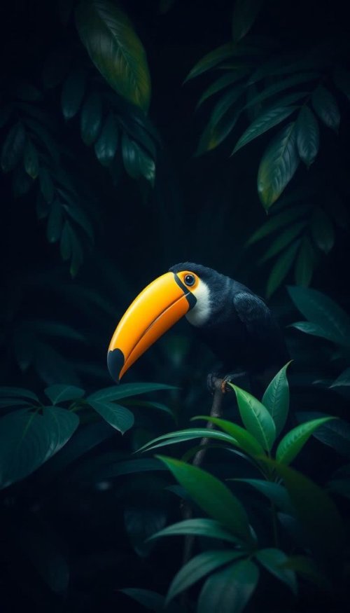 Toucan in Tropical Jungle - Related StockWalls wallpaper