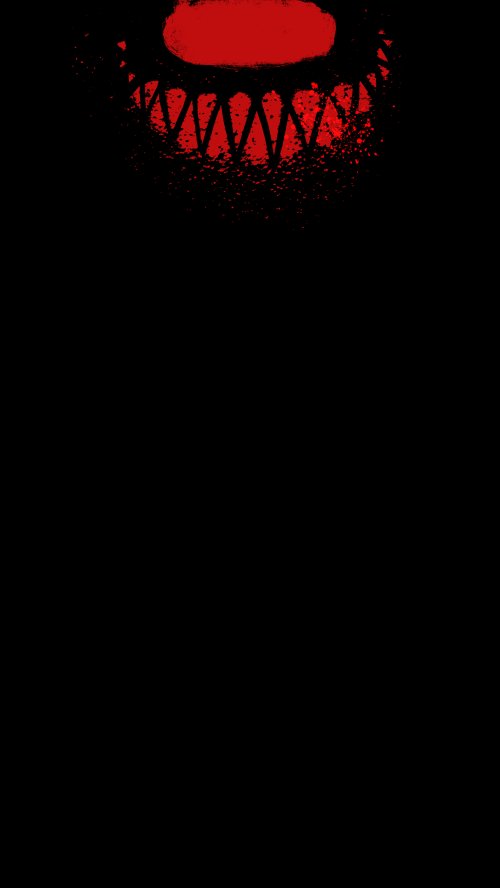 Spooky Red Grin - Related Ghetto Wallpapers wallpaper