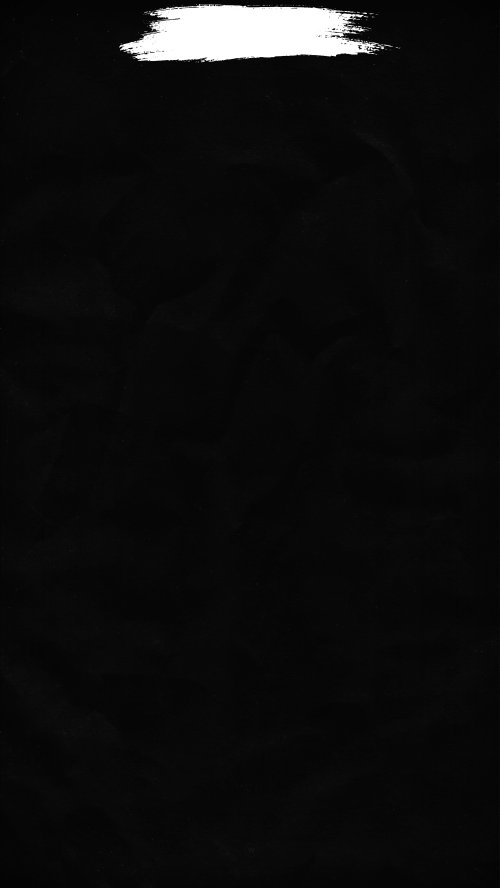 Minimalist White Brush Stroke