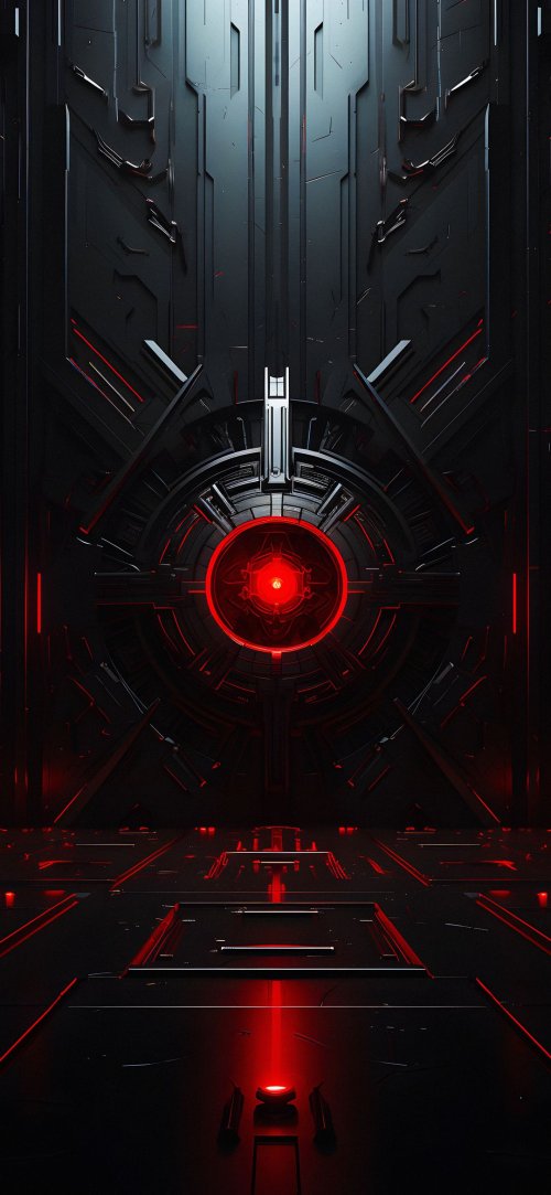 Red Cybernetic Core Portal