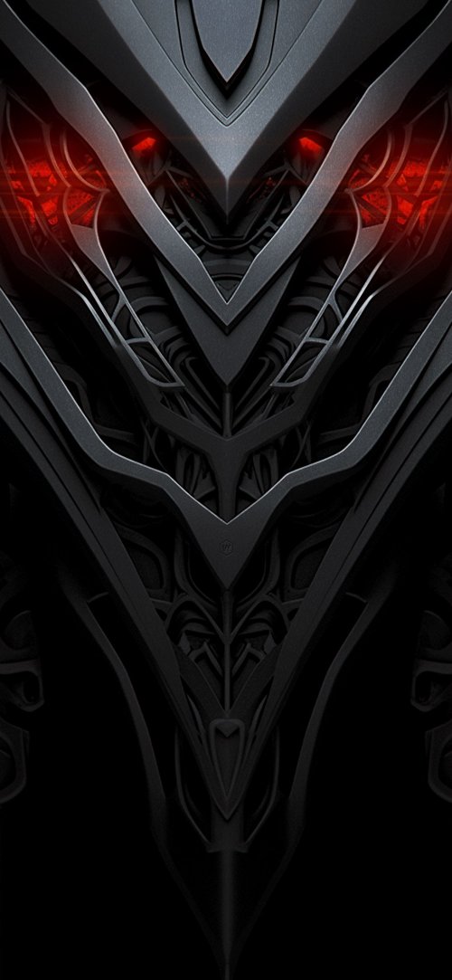 Dark Robotic Mech Armor