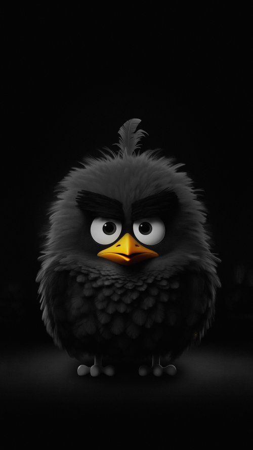 Angry Black Bird - Related Ghetto Wallpapers wallpaper