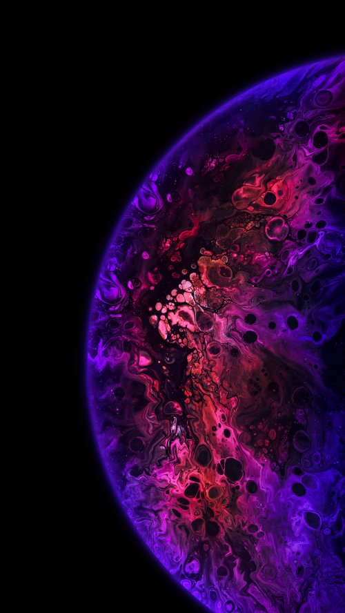 Cosmic Nebula Swirl - abstract Wallpaper
