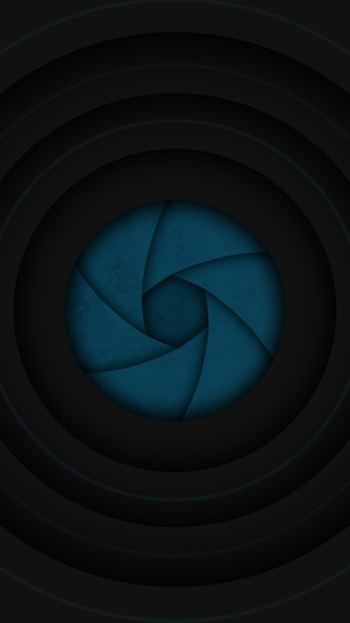 Dark Aperture Abstract - abstract Wallpaper