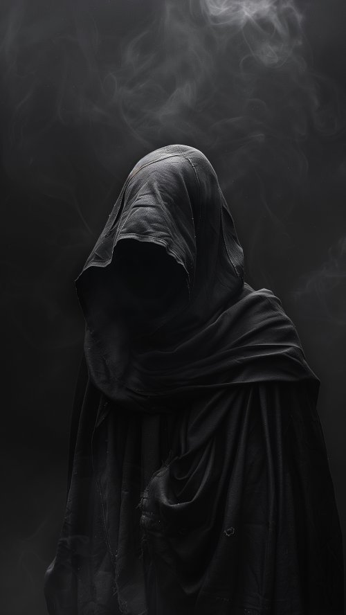 Dark Hooded Figure - Related Ghetto Wallpapers wallpaper