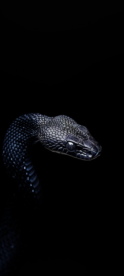 Dark Snake Portrait - Related Darkify wallpaper
