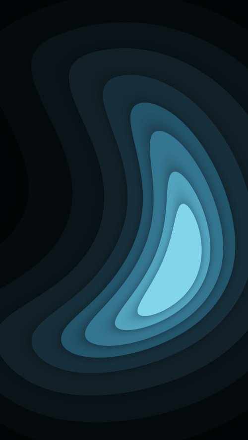 Layered Blue Abstract - abstract Wallpaper