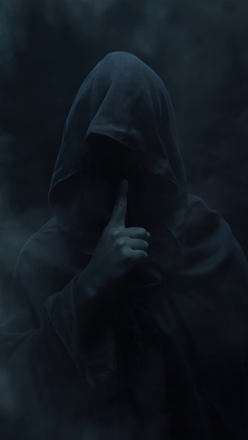 Mysterious Hooded Figure - Related Ghetto Wallpapers wallpaper