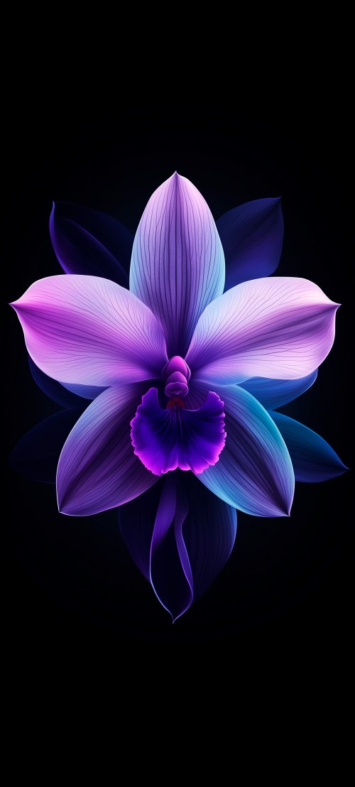 Neon Orchid Bloom - Related Ghetto Wallpapers wallpaper