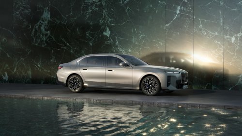 Elegant Silver BMW Sedan