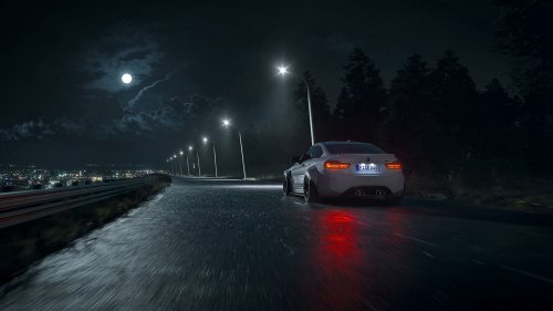 BMW Night Drive - Related Ghetto Wallpapers wallpaper